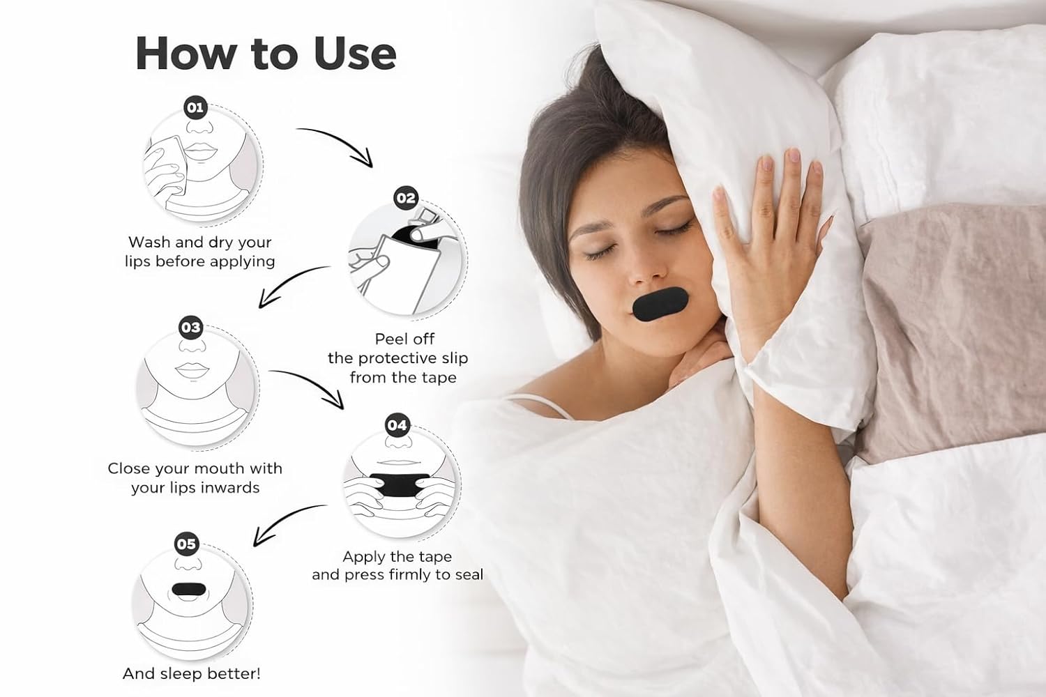 BreathArena Premium Mouth Tape - Main Product